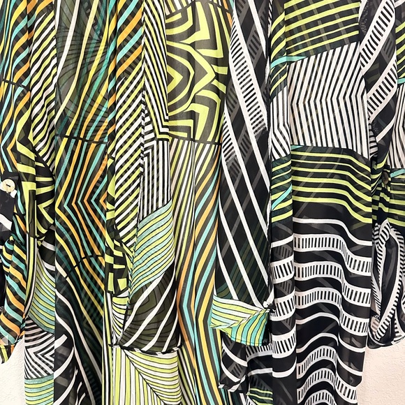 NWT Pretty Woman stripe Coverup size 1XL - Picture 5 of 5